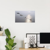 Poster Histoire des avions de guerre (Bureau à domicile)