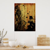 Poster Histoire des écrivains (Cuisine)