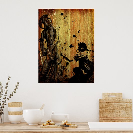 Poster Histoire des écrivains (Cuisine)