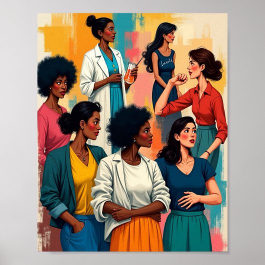 Poster Histoire des femmes (Devant)