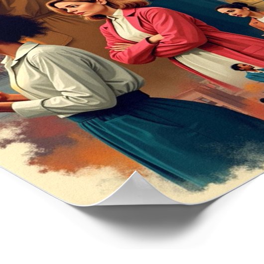 Poster Histoire des femmes (Coin)