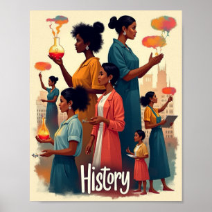Poster Histoire des femmes