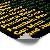 Poster Histoire Des Inventeurs Noirs Mois De L'Histoire N (Coin)