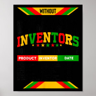 Poster Histoire Des Inventeurs Noirs Oubliés Histoire Noi