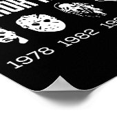 Poster Histoire Des Masques D'Horreur Costume Lazy Hallow (Coin)