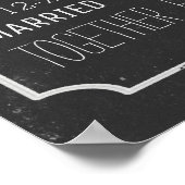 Poster Histoire du Fiançailles de mémoire mariage noir et (Coin)