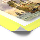 Poster Histoire, Explorateurs, Vasco da Gama (Coin)