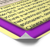 Poster Histoire, Japon, Kojiki (Coin)