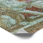 Poster Histoire, mosaïque de Frederick Dielman (Coin)