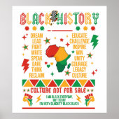 Poster Histoire noire (Devant)