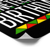 Poster Histoire noire C'est mon 19e anniversaire (Coin)