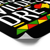 Poster Histoire noire Je suis Mes ancêtres Rêve le plus s (Coin)