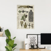 Poster Histoire Surnaturelle Chasseurs d'artefacts (Bureau à domicile)