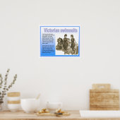 Poster Histoire, Victoriens, maillots de bain (Cuisine)