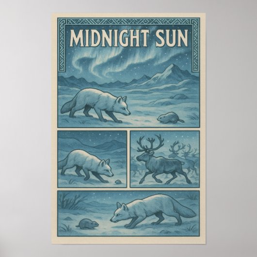 Poster Histoires d'Aurora arctique (Devant)