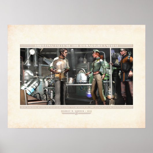 Poster Histoires de glisse : Laboratoire de Rognvald (24x (Devant)