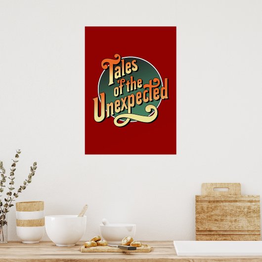 Poster Histoires de l'inattendu (Cuisine)