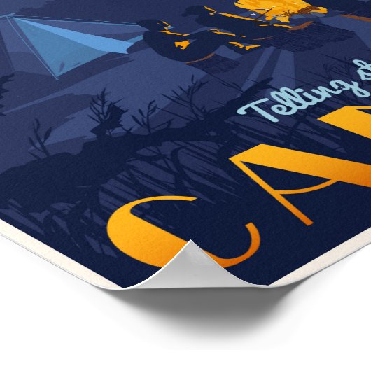 Poster Histoires du feu de camp (Coin)