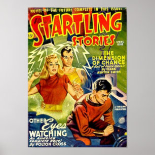 Poster Histoires effrayantes -- La dimension de