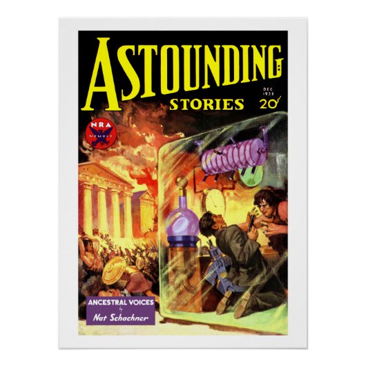 Poster Histoires étonnantes (déc., 1933) (Devant)