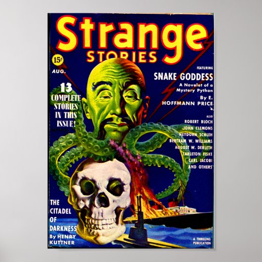 Poster Histoires étranges (Devant)