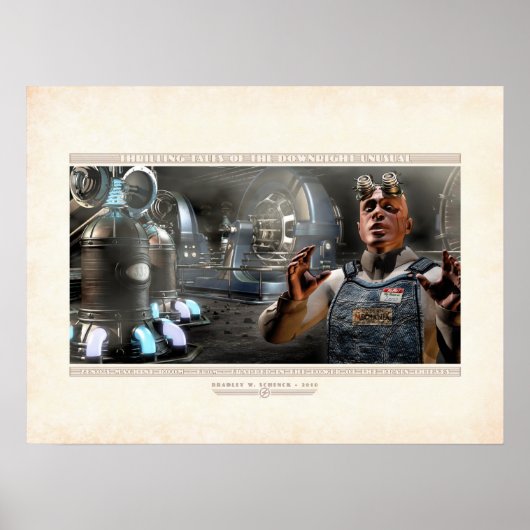 Poster Histoires passionnantes : Salle de machines de Zen (Devant)