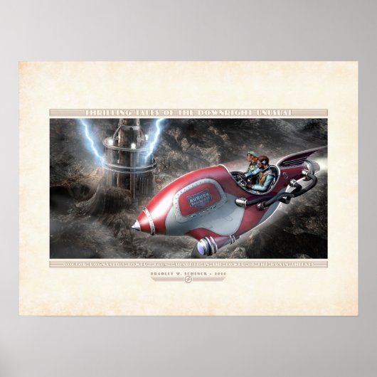 Poster Histoires passionnantes : Tour du Docteur Rognvald (Devant)