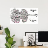 Poster Historia de la Música (Bureau à domicile)