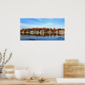 Poster Historic Boat House Row, Philadelphie, PA (Cuisine)