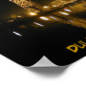 Poster Historic Duluth Minnesota Lift Bridge (Coin)