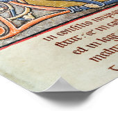 Poster Historié premier 'B' représentant le roi David (Coin)