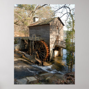 Poster Historique Grist Mill