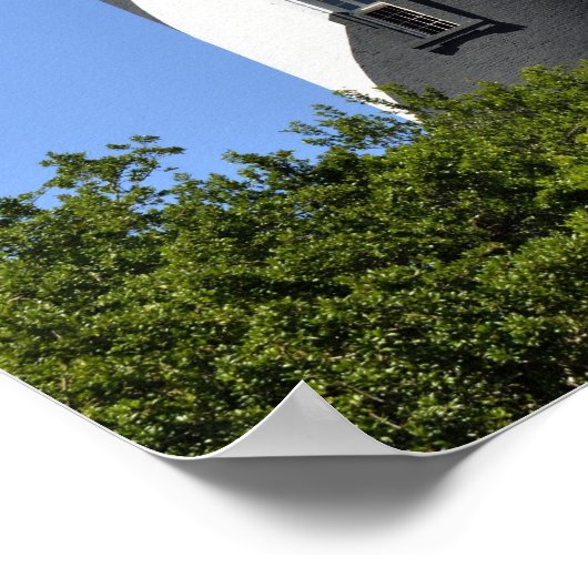 Poster Historique St Augustine, Phare de Floride (Coin)