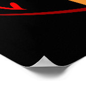 Poster Hit Hard Run Fast Baseball Player Sports Lover Coa (Coin)