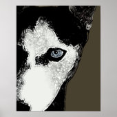 Poster Hitch the Husky (Devant)