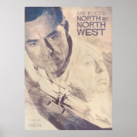 Hitchcock Fine Art North By Northwest classic film