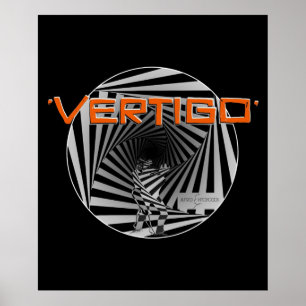 POSTER HITCHCOCK VERTIGO