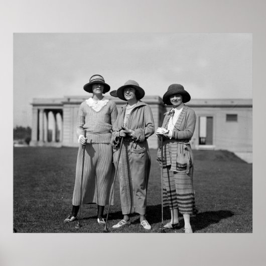Poster Hitting the Links in Style : 1923 (Devant)