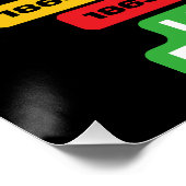 Poster Hiveling Up Black History Timeline (Coin)