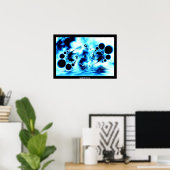 Poster Hiver (Bureau à domicile)