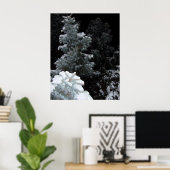 Poster Hiver (Bureau à domicile)
