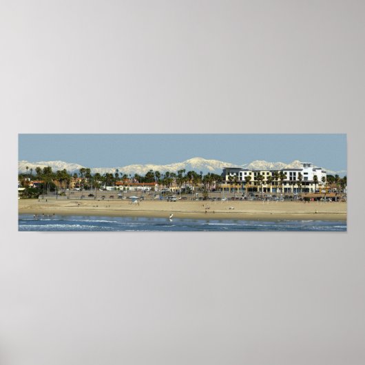Poster Hiver À La Plage (Devant)