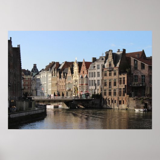 Poster Hiver au Kornlei à Gand, Belgique (Devant)