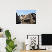 Poster Hiver au Kornlei à Gand, Belgique (Bureau à domicile)