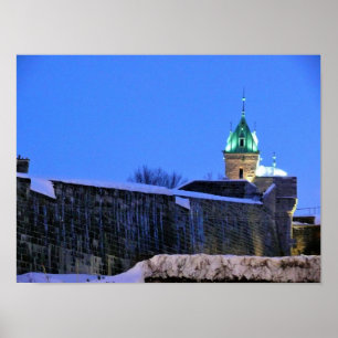 Poster Hiver au Québec