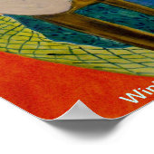 Poster Hiver Aux Entres Imprimée (Coin)