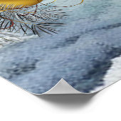 Poster HIVER dans un monde de conte de fées (Coin)