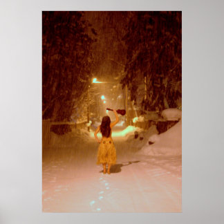 Poster hiver d'Ukulele