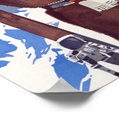 Poster Hiver en Allemagne (Coin)