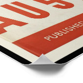 Poster Hiver en Autriche (Coin)